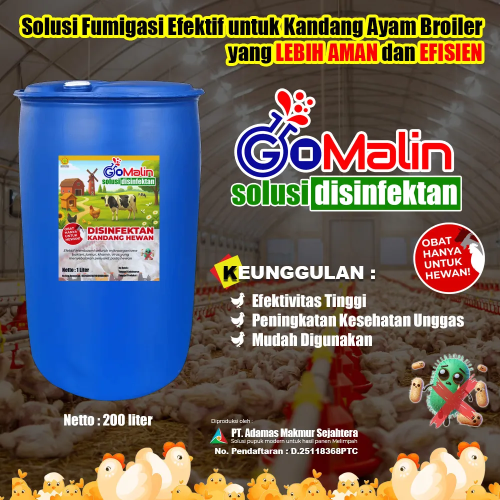Disinfektan Gomalin (200 liter)