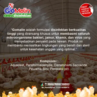 Disinfektan Gomalin (200 liter)