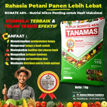 Pupuk Tanamas Borat 46% (1 Kg)
